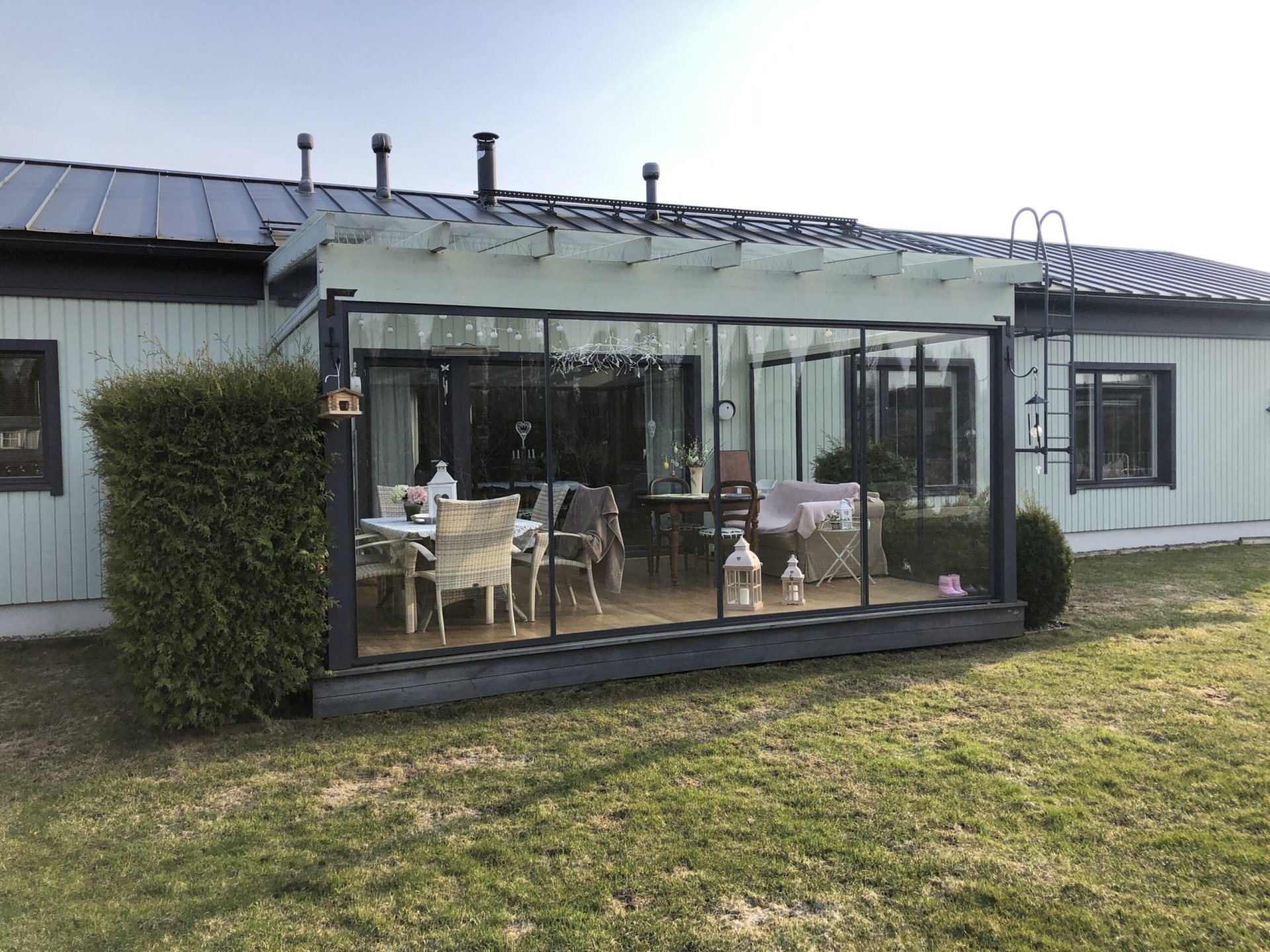 Terrassi lükanduksed