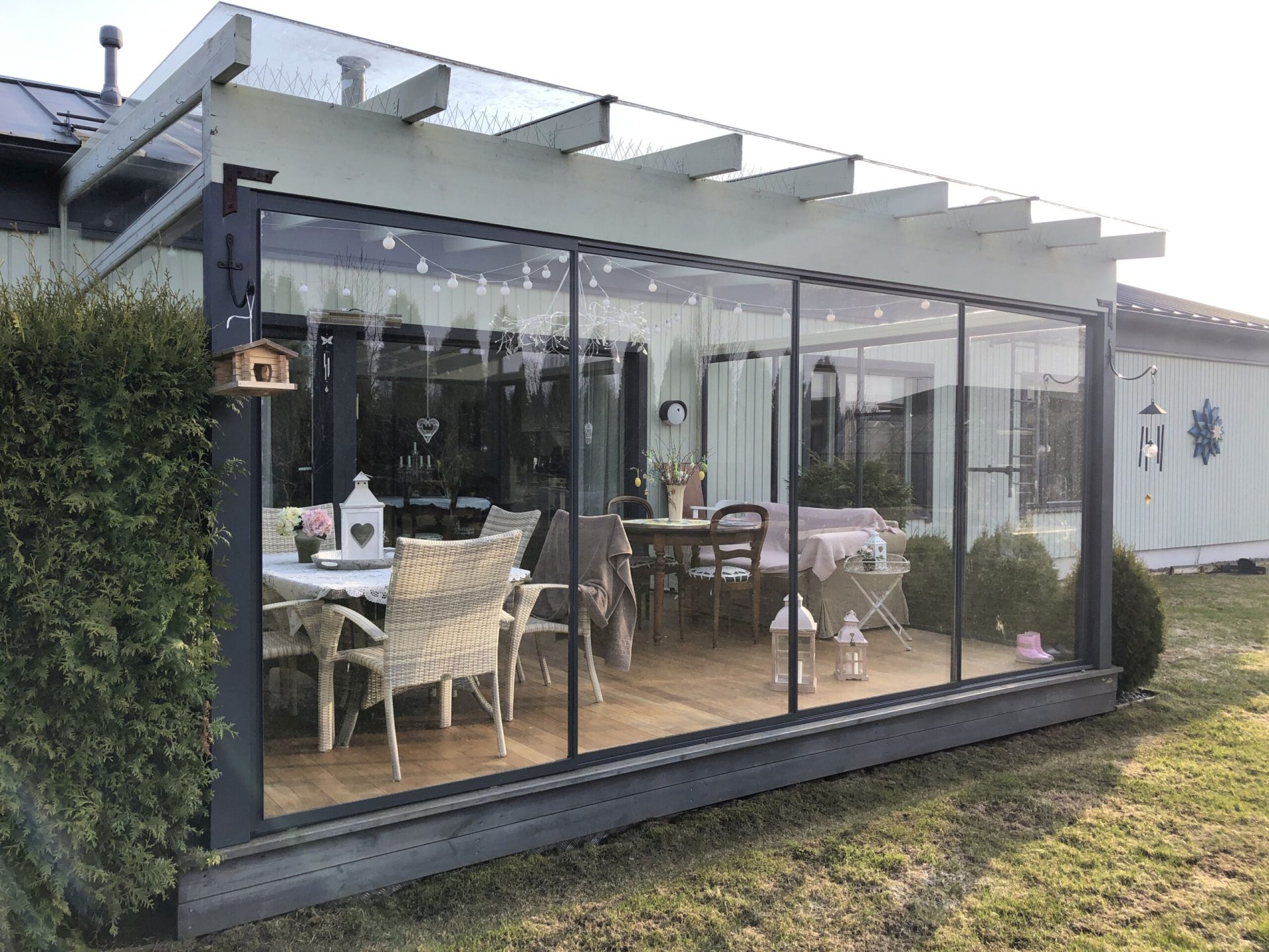 Terrassi lükanduksed